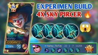 HARLEY EXPERIMEN BUILD 4X SKY PIRCER  - Mobile legends #buildharleytersakit2024