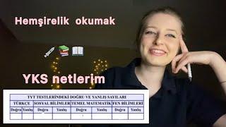 Hemşireliği nasıl kazandım? YKS netlerimtavsiyelerHemşirelik Bölümü 