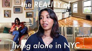 IS IT WORTH IT TO LIVE ALONE IN NYC? ... a pov from a native new yorker in her mid 20s