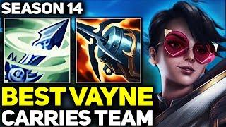 RANK 1 BEST VAYNE IN THE WORLD CARRIES HIS TEAM  League of Legends