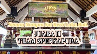 JUARA II SENAM NANGUN SAT KERTHI LOKA BALI. HUT SMAPSA KE-47 TAHUN 2023