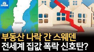 무리한 금리인하로 기니피그가 된 스웨덴 집값 하락 막을 수 있을까? 박종훈의 지식한방 31편