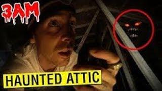 GONE WRONG DO NOT GO INTO THE HAUNTED ATTIC AT 3AM CHALLENGE WALKIE TALKIE RITUAL