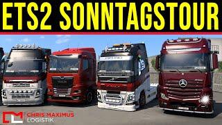 𝗘𝗧𝗦𝟮 𝟭.𝟱𝟭 𝗕𝗘𝗧𝗔  Community - SCS CONVOY I SonntagsTour   2806 EURO TRUCK SIMULATOR 2