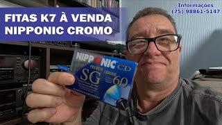 Fitas K7 Nipponic Cromo a venda.