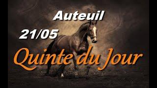 PRONOSTIC PMU QUINTE DU JOUR DIMANCHE 21 MAI 2023