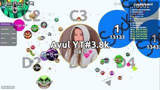 AGAR.IO GAMEPLAY WITH 100 BOTS  OP-BOTS.COM