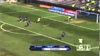 Gol de Sergio Almirón   Alianza 1 León 2   Descentralizado 2012