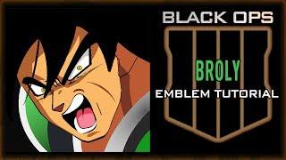 BROLY Black Ops 4 Emblem Tutorial