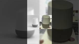 Google assistant with Speaker CAD Design Made By @indrajitsisodia5854