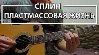 Как играть Пластмассовая жизнь - Сплин Разбор для гитары Аккорды Табы видеоурок Сплин