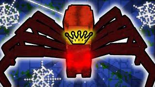 Minecraft But Theres a QUEEN SPIDER