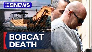 Bobcat driver who ran over and killed workmate jailed  9 News Australia