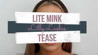 Lilly Lashes Tease - TRY ON