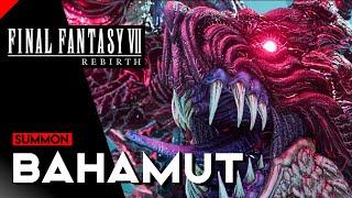 Final Fantasy 7 Rebirth - BAHAMUT ARISEN Summon Boss Fight Full Might + Jabberwock 【XCV】
