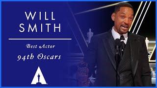 Will Smith Wins Best Actor for King Richard  94th Oscars
