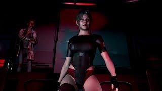 Resident Evil 2 Remake Rosemary Red Combat Lingerie UBCS outfit mod 4K