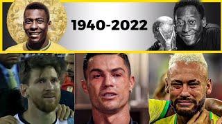ری اکشن فوتبالیست های معروف دنیا به درگذشت پله اسطوره به تمام معنای دنیای فوتبال
