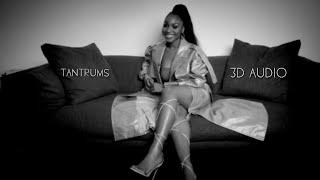 Normani & James Blake - Tantrums  3D Audio Sound Spatial