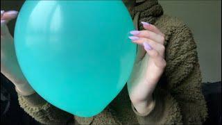ASMR Tapping Squeezing Biting Popping And Kissing Balloons