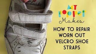 How to Repair Worn Out Hook and Loop Shoe Straps VELCRO® Brand Fastener