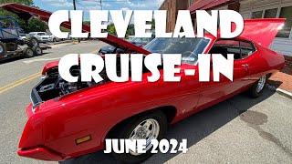 CAR SHOW - Cleveland Cruise-In - Cleveland Tennessee - June 2024 - Hot Rods & Classic Cars