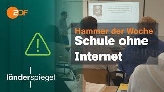 Schule in Hannover offline  Hammer der Woche vom 15.6.24  ZDF