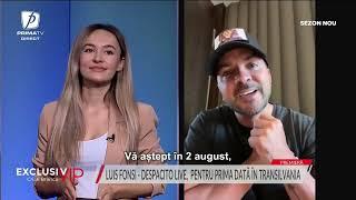 Luis Fonsi pentru prima dată în Transilvania. Interviu în premieră înainte de marele eveniment