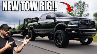 We Built a NEW Tow RIG Setup Full Truck & Trailer Build OverView