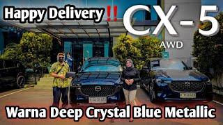 Delivery‼️ Mazda CX-5 KURO AWD  Warna Deep Crystal Blue Metallic  Sebagus Itu Warnanya
