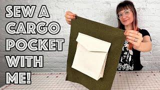 Cargo Pocket Sewing Tutorial With Sewing Pattern