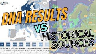 Viking & Germanic DNA in Different Countries History vs DNA