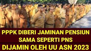 PPPK DIBERI PENSIUN BULANAN SEPERTI PNS