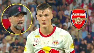 When Benjamin Šeško SHOCKED Jürgen Klopp   ARSENAL TARGET