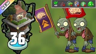 Plants vs  Zombies 2 - Modern Day Day 36 Plants Lvl 1 & No Premium