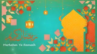 4 Template Free Marhaban Ya Ramadhan for Your Status or Story