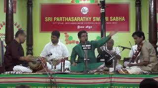 Saketharaman l Carnatic Vocal l December Music Festival 2017 l Sri Parthasarathy Swami Sabha