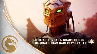 Mortal Kombat 1 Khaos Reigns – Official Cyrax Gameplay Trailer