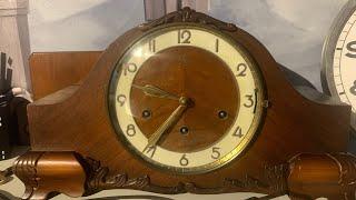 Juba triple chime mantle clock