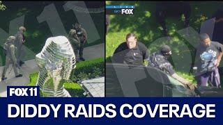 Diddys LA home raided Full coverage