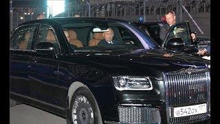 Путин сел за руль «Аурус» и прокатил Президента Египта Абдельфаттаха Сиси