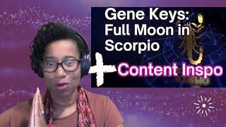 Gene Key 28 Full Moon Scorpio  4 23 24 - Facing the Lion