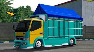 MOD BUSSID TERBARU  SHARE LIVERY POLOSAN MOD CANTER SANPEX BUDESIGN