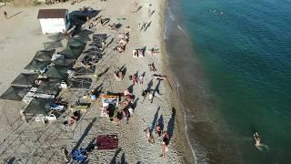 Beautiful nudist beach in Koktebel. Crimea. Красивый нудистский пляж в Коктебеле.