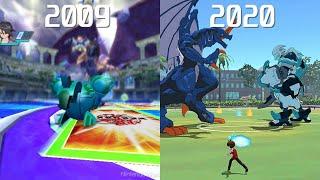 Evolution of BAKUGAN BATTLE BRAWLERS games 2009-2020