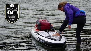 Basic SUP Safety Equipment  SUPboarder How To Video