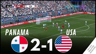  Panamá 2-1 Estados Unidos COPA AMERICA 2024  Highligths  Simulación y recreación de videojuego