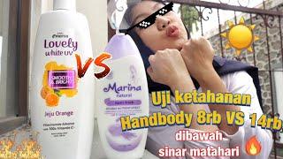 BATLLE MARINA VS EMERON LOVELY Handbody lotion  Yakin mau pakai ini?