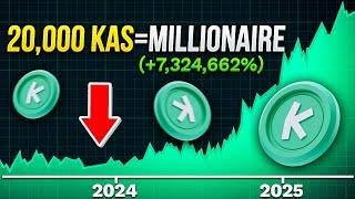 How Much Will 20000 $KAS Be Worth By 2025? Kaspa Price Prediction