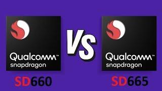 Qualcomm Snapdragon 660 Vs Qualcomm Snapdragon 665  Benchmark Comparison